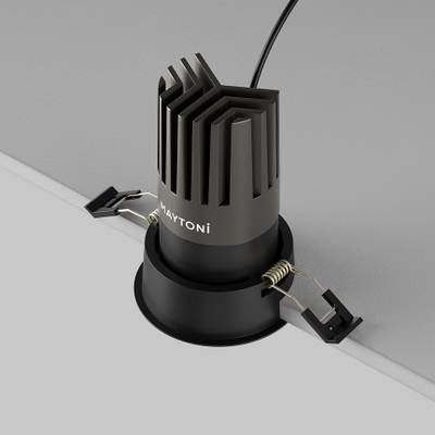 Встраиваемый светильник Dip Hight+ 3000K 15Вт 50° DL118-15W-3K-B. TM Maytoni