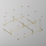 Шинопровод 2 м Flarity латунь, TRX154-112BS. TM Maytoni
