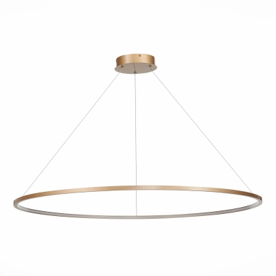 ST603.243.57 Светильник подвесной ST-Luce Золотистый/Белый LED 1*57W 4000K