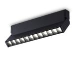 Светильник светодиодный накладной TA1829  BK черный LED 12W 4200K 230*22*87