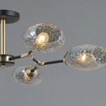 IL0272-6CSQ-25 BK AB TRENTO светильник потолочный ILLUMICO, E14х6