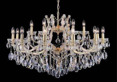 Люстра Crystal Lux HOLLYWOOD SP12+6 GOLD 2011/318