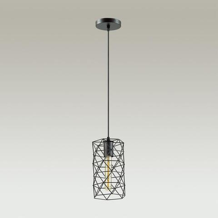 3729/1 SUSPENTIONI LN19 336 черный Подвес E27 1*60W 220V OLAF