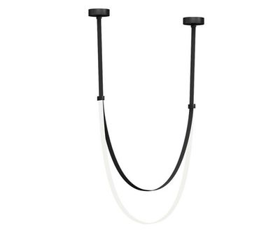 07689A-150,19 Подвес Лирд черный h150 (длина ремня 300см) Led 70W (4000K)