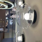 Бра Crystal Lux BOSQUE AP1 BLACK/TRANSPARENT 0270/401