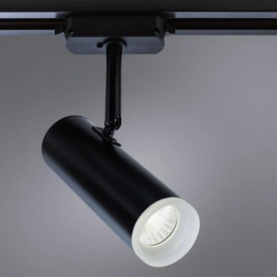 Трековый светильник Arte Lamp HUBBLE A6813PL-1BK, LED
