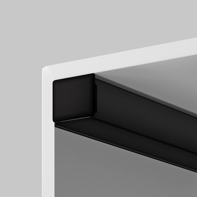 Комплект заглушек (для профиля 16×16) 2 шт., ALM-1616S-B-EC 642030. TM Maytoni