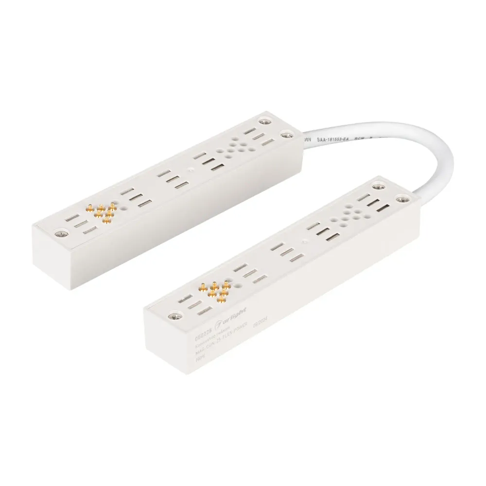 Коннектор гибкий MAG-CON-25-FLEX-POWER (WH) (Arlight, IP20 Пластик, 5 лет) Коннектор гибкий MAG-CON-25-FLEX-POWER (WH) (Arlight, IP20 Пластик, 5 лет)