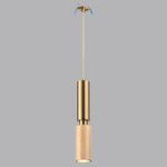 7061/1A MINIMA ODL25 237 Подвесной светильник светлое дерево/металл IP20 GU10 LED 7W 220V CAUCHO