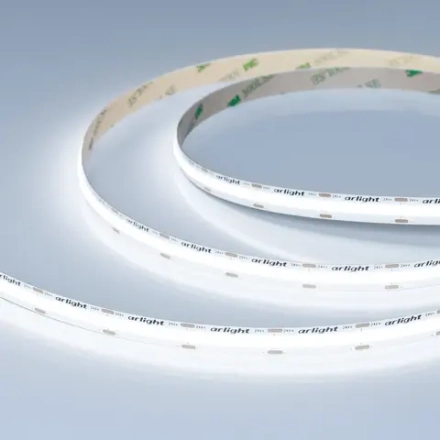 Лента COB-X576-10mm 24V White6000 (15 W/m, IP20, 5m) (Arlight, высок.эфф.150 лм/Вт)
