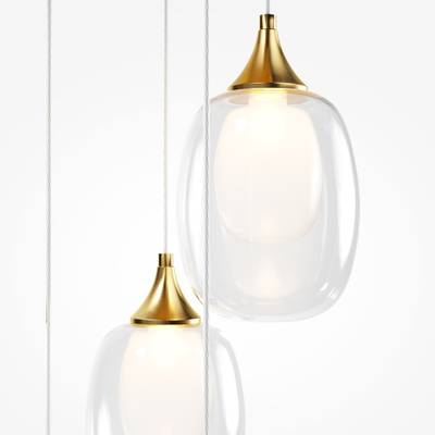 Подвесной светильник Aura E14х8, MOD016PL-08BS1. TM Maytoni