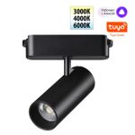 359470 SHINO NT24 119 черный Трековый смарт-светильник для низковольтного шинопровода с двумя режимами работы IP20 LED 12W 24V 3000-6000K EASY