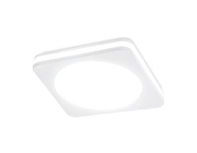 Светодиодный встраиваемый светильник TN141 WH белый LED 4200K 7W 85*85*30