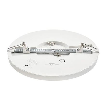 7754/24L MITRA LED SN Светильник пластик/белый LED 24Вт 3000-6500К D300 IP20 CCT/датчик движения NEBULA