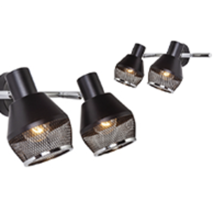 Спот Escada 1116/2A E14*40W Black/Chrome