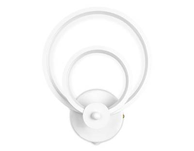 Настенный светодиодный светильник с выключателем FL419 WH белый LED 4200K 20W 240*190*80