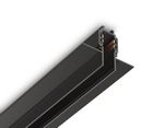 Шинопровод 2м встраиваемый под ГКЛ 12,5мм Magnetic standard 48V 10mm GL1922 BK черный IP20 2000*55*43