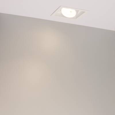 Светильник MS-VORTEX-BUILT-S140x140-30W Warm3000 (WH-WH, 17 deg, 230V) (Arlight, IP20 Металл, 5 лет)