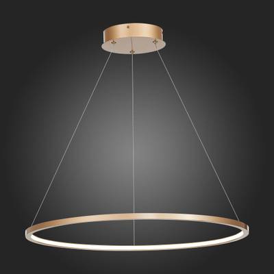 ST603.243.34 Светильник подвесной ST-Luce Золотистый/Белый LED 1*34W 4000K
