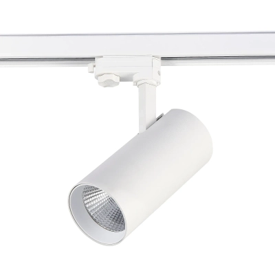 ST661.536.40 Св-к трек. Белый LED 1*40W 3000K 3 200Lm Ra>90 38° IP20 L190xW85xH265 165-265V