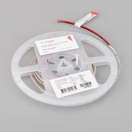Светодиодная лента MICROLED-M266-4mm 24V Warm3000 (12 W/m, IP20, 2216, 5m) (Arlight, узкая)