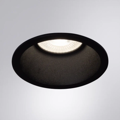 Точечный встраиваемый светильник Arte Lamp DASH A2864PL-1BK, 1хGU10