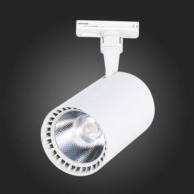 ST351.536.30.36 Св-к трек. Мат. белый LED 1*30W 3000K 2 700Lm Ra≥90 36° IP20 L139xW89xH194 100-240V