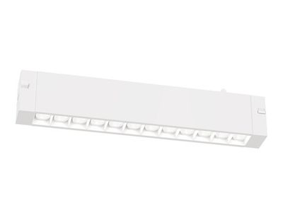 Светильник трековый светодиодный Magnetic SMART 220V 25mm GL8070 WH белый IP20 9W 3000-6000K 24° 220*25*41