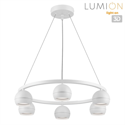 8254/6 COMFI LN26 246 белый, металл Светильник подвесной LED GX53 6*7W 220V LUAZANA