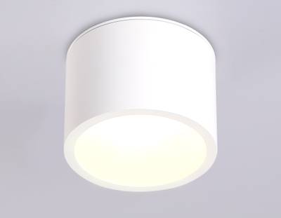 Светильник накладной TN6550 WH белый IP44 GX53 max 15W D82*60
