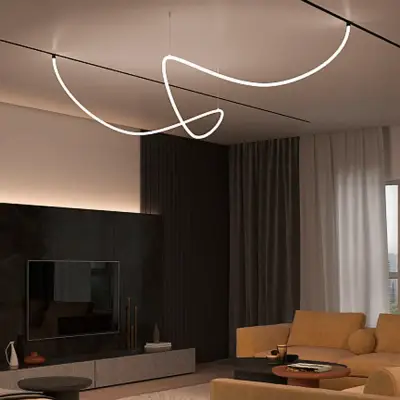 Гибкий неон Arte Lamp LOOP для магнитных трековых систем OPTIMA, LINEA, EXPERT A4910PL-1BK, 1хLED