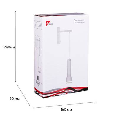 86211-9.2-001LD GU10 WT светильник точ.