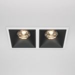Встраиваемый светильник Alfa LED 3000K 2x15Вт 36°, DL043-02-15W3K-SQ-WB. TM Maytoni