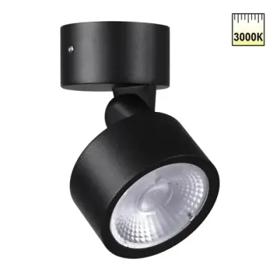 359588 STREET NT25 694 черный Светильник ландшафтный светодиодный IP65 LED 12W 3000К 100-240V FOCUS