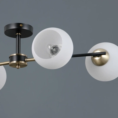 IL0469-4CSQ-24 BK AB LIBRA светильник потолочный ILLUMICO, E27х4