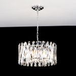 Citilux Ингвар CL334261 Люстра подвесная хрустальная Хром