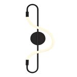 SL6102.401.10 Светильник настенный ST-Luce Черный/Белый LED 1*10W 3000K