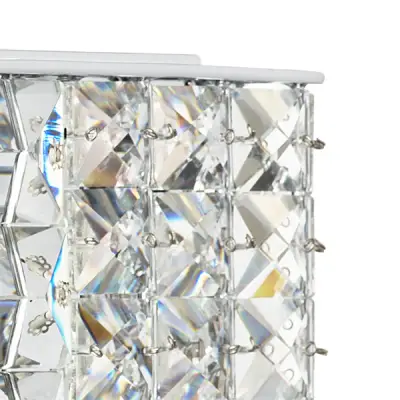 722640 Бра LIMPIO 6х20W G4 ХРОМ/ПРОЗРАЧНЫЙ Lightstar