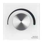 Панель SMART-P1-DIM-G-IN White (3V, Rotary, 2.4G) (Arlight, IP20 Пластик, 5 лет)
