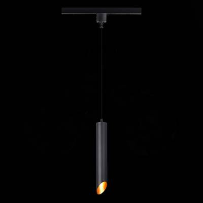 ST152.416.01 Светильник трековый Черный GU10 1*50W IP20 D60xH400 220V Без ламп