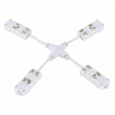 ST015.522.20 X- образный коннектор Skyline 220 ST-Luce Белый