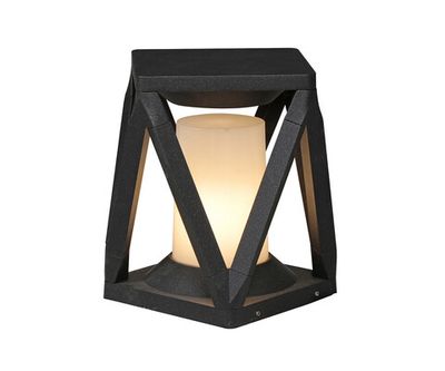 Светильник уличный Молли черный 20.5*20.5 h23 E27 1*60W