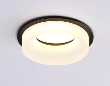 Встраиваемый точечный светильник MR16 TN1303 BK/FR черный/белый матовый MR16 GU5.3 D80*42