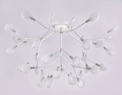 Потолочная люстра TR3018/36 WH/FR белый/матовый G4/36 max 20W D920*480 (лампы LED G4 1.5W 4200K в комплекте)