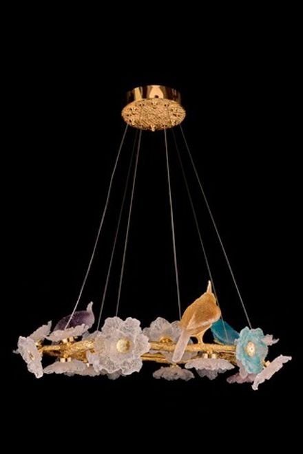 Люстра подвесная Sauvage FL1099-24P, LED