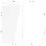 VLS020501 Перекрестный переключатель встраиваемый VOLTUM S70 двухклавишный 10А, (белый глянцевый). (ТМ Maytoni)