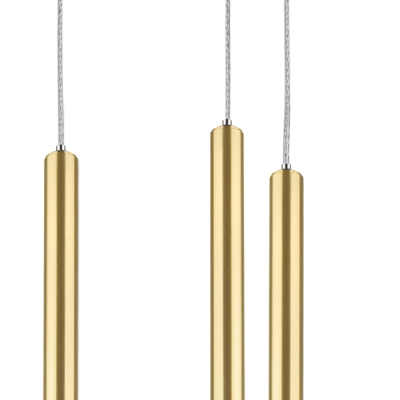 L8T747133 Люстра TUBO LED 40W 2000LM 360G ЗОЛОТО 3000K (574733+747133 (8 шт)