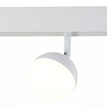 ST358.546.07 Магнитный трековый светильник белый LED 1*7W 4000K 520Lm Ra&gt;80 120° IP20 L120xW90xH192 48V