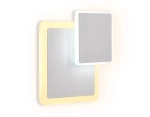 Настенный светодиодный светильник FW106 WH/S белый/песок LED 3000K/6400K 18W 240*220*50