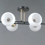 IL0798-6CSQ-25 BK AB TRENTO светильник потолочный ILLUMICO, E14х6